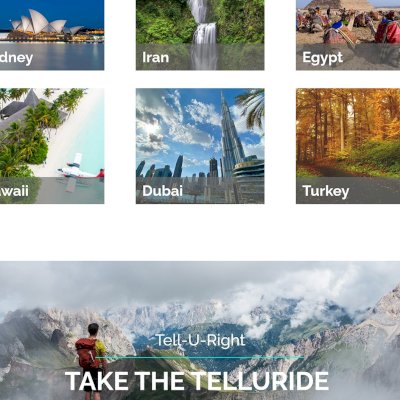 travel website