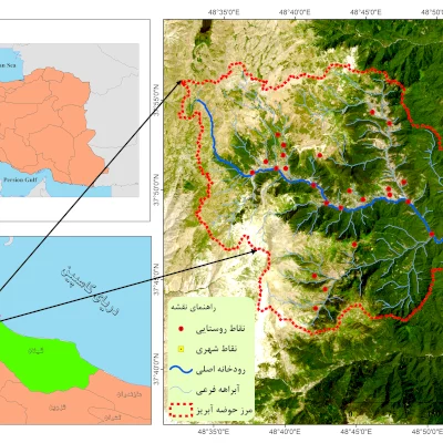 نقشه موقعیت جغرافیایی